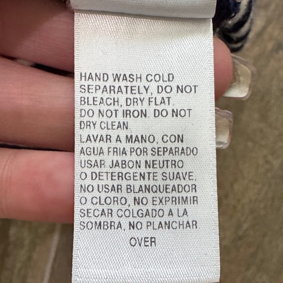 Splendid Navy and White Striped Hoodie - Picture 9 of 10